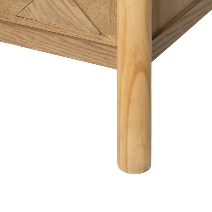 Aparador natural madera 178.50x45x83 cm - Imagen 7