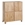 Armario natural madera mindi 110x45x120 cm - Imagen 1