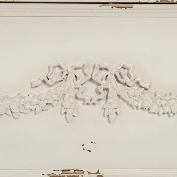 Cómoda blanco rozado madera 105x50x87.50 cm - Imagen 7