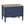 Mueble auxiliar azul madera 80x45x60 cm - Imagen 1
